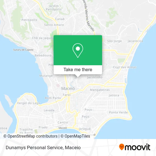 Dunamys Personal Service map