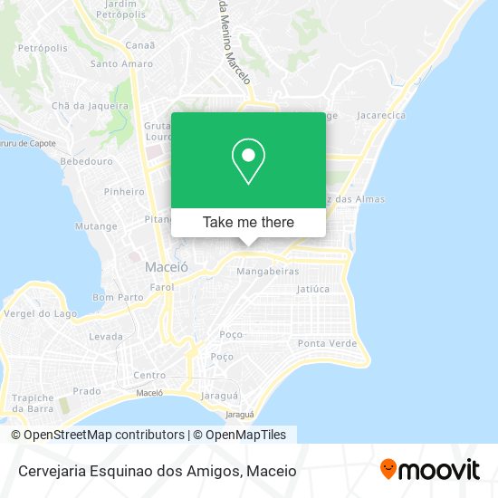 Cervejaria Esquinao dos Amigos map