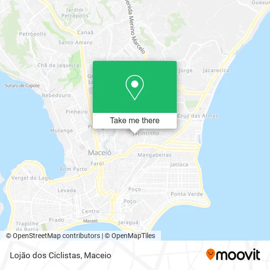 Lojão dos Ciclistas map