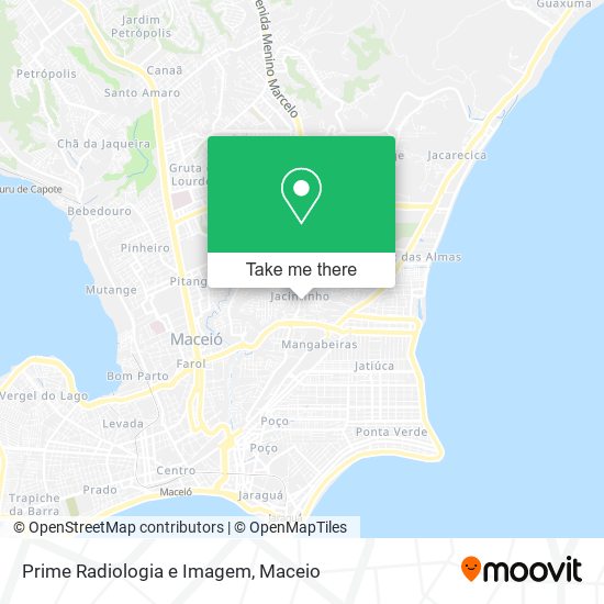 Prime Radiologia e Imagem map