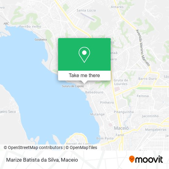 Mapa Marize Batista da Silva