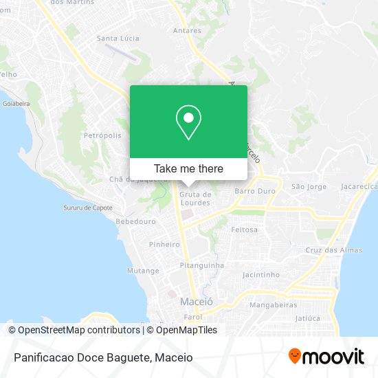 Panificacao Doce Baguete map