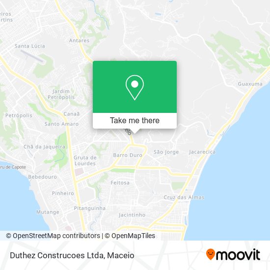 Mapa Duthez Construcoes Ltda