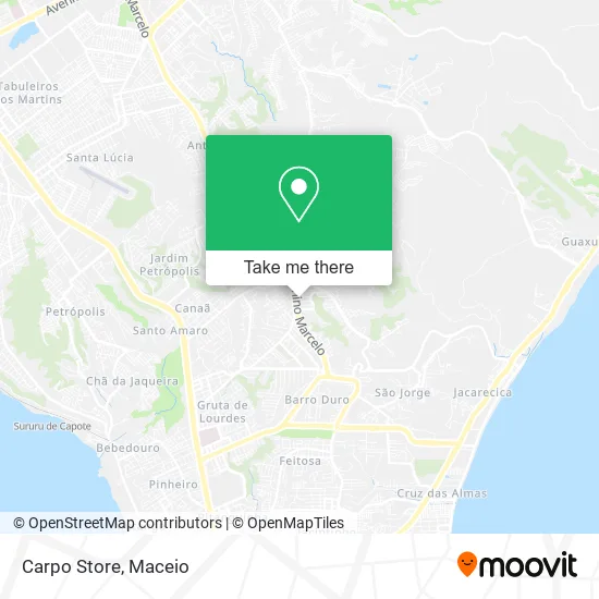 Carpo Store map