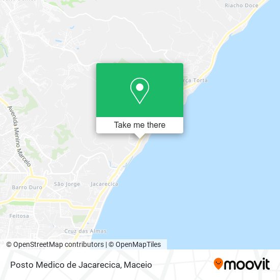 Posto Medico de Jacarecica map
