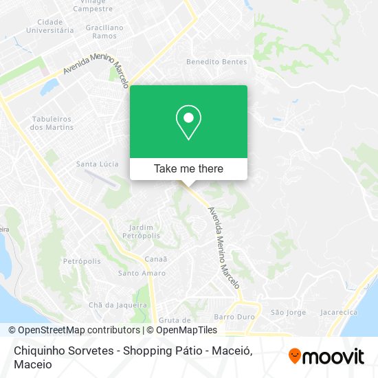 Chiquinho Sorvetes - Shopping Pátio - Maceió map