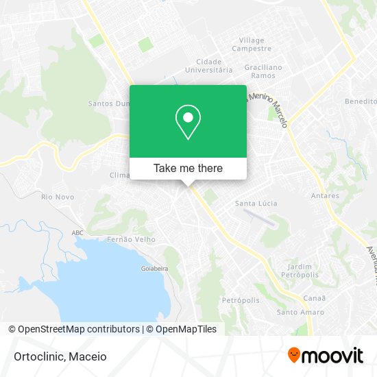 Ortoclinic map