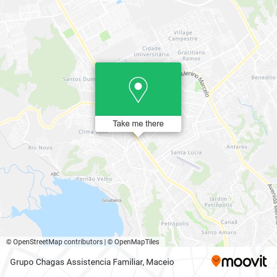 Grupo Chagas Assistencia Familiar map