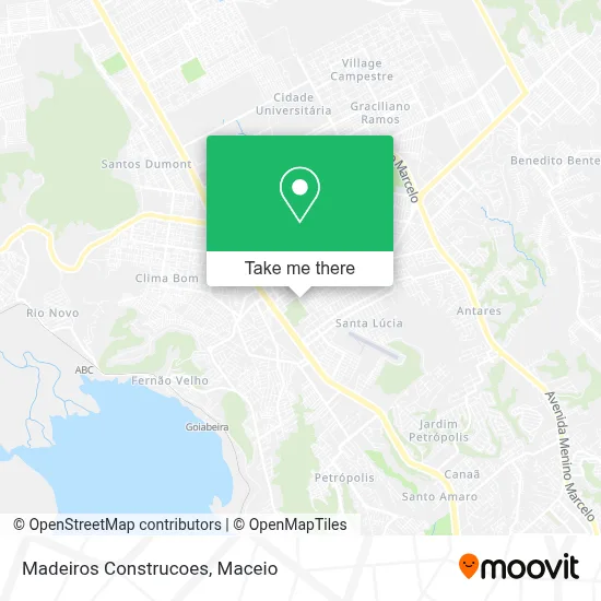 Madeiros Construcoes map