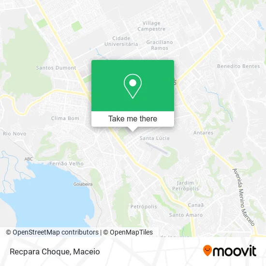 Recpara Choque map