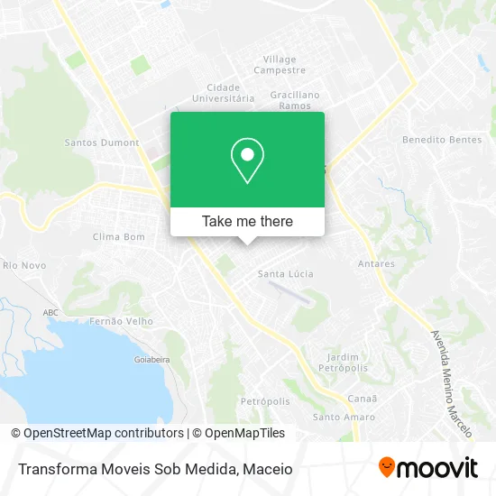 Transforma Moveis Sob Medida map