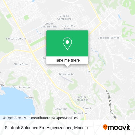 Mapa Santosh Solucoes Em Higienizacoes