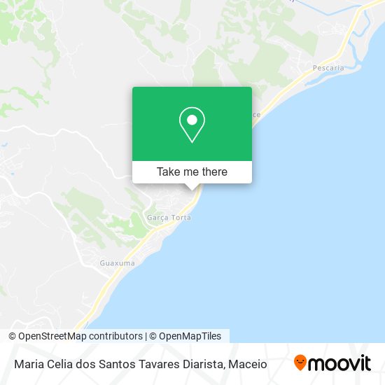 Maria Celia dos Santos Tavares Diarista map