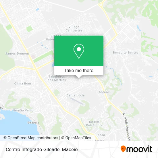 Centro Integrado Gileade map