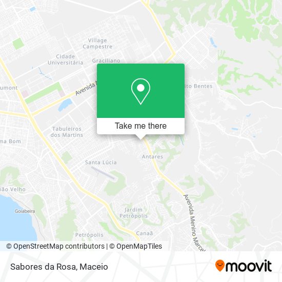 Sabores da Rosa map