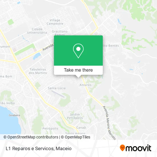 L1 Reparos e Servicos map