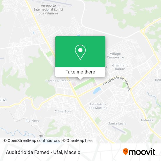 Auditório da Famed - Ufal map