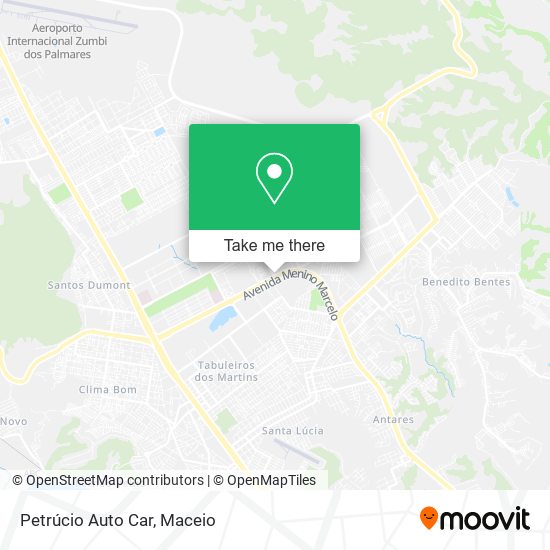 Petrúcio Auto Car map