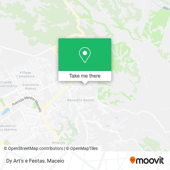 Dy Art's e Festas map