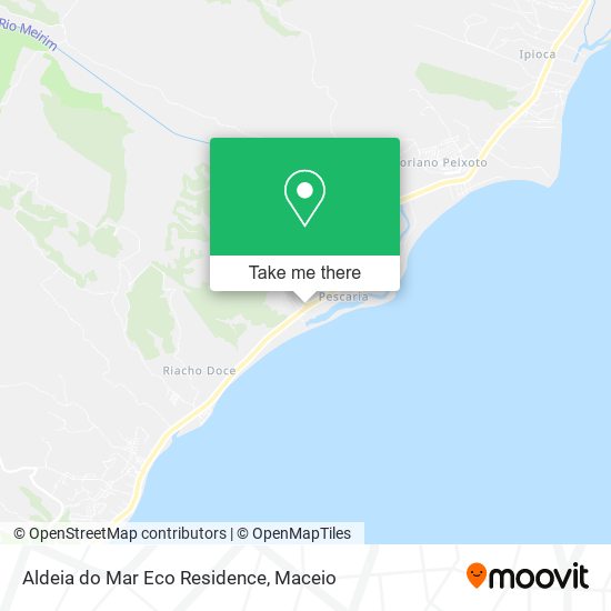 Aldeia do Mar Eco Residence map