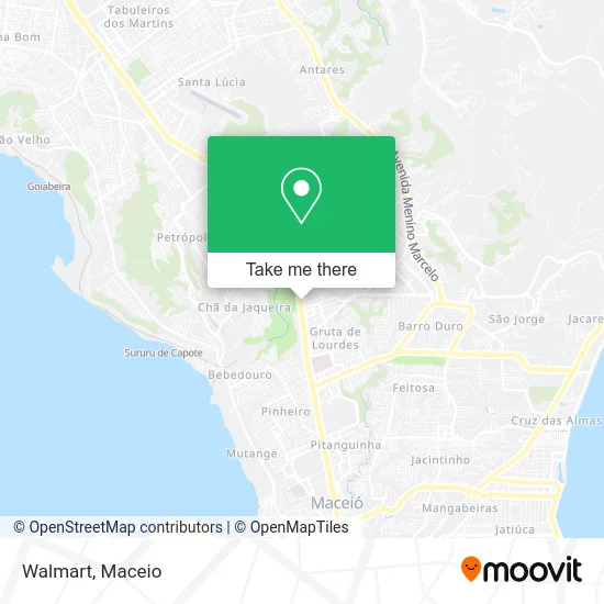Walmart map
