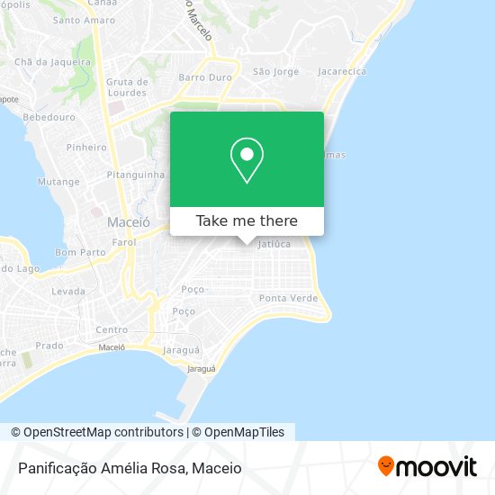 Panificação Amélia Rosa map
