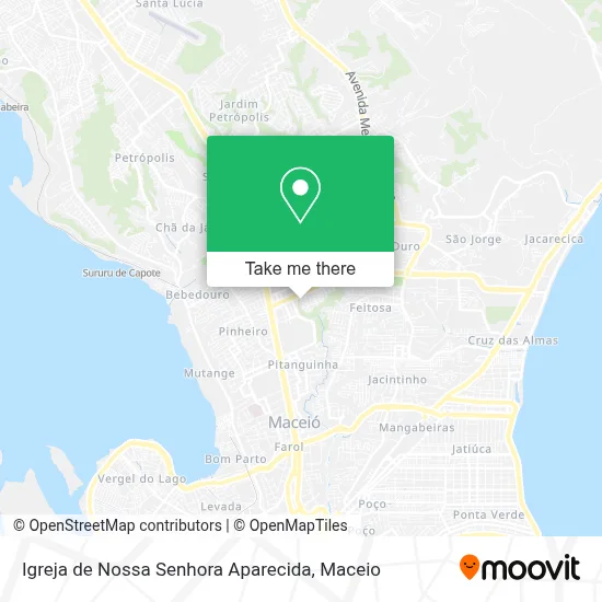 Igreja de Nossa Senhora Aparecida map