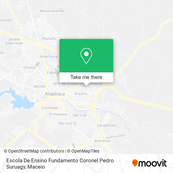 Escola De Ensino Fundamento Coronel Pedro Suruagy map