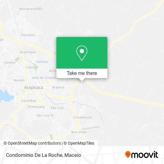 Condomínio De La Roche map