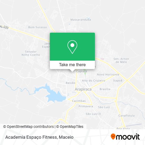 Academia Espaço Fitness map