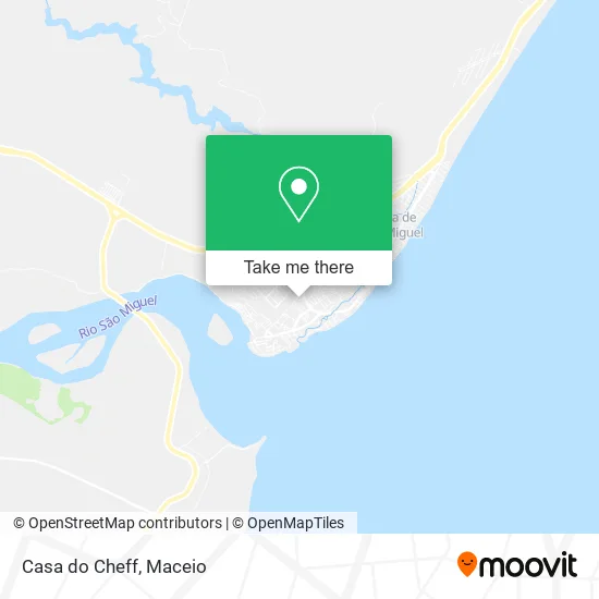 Casa do Cheff map