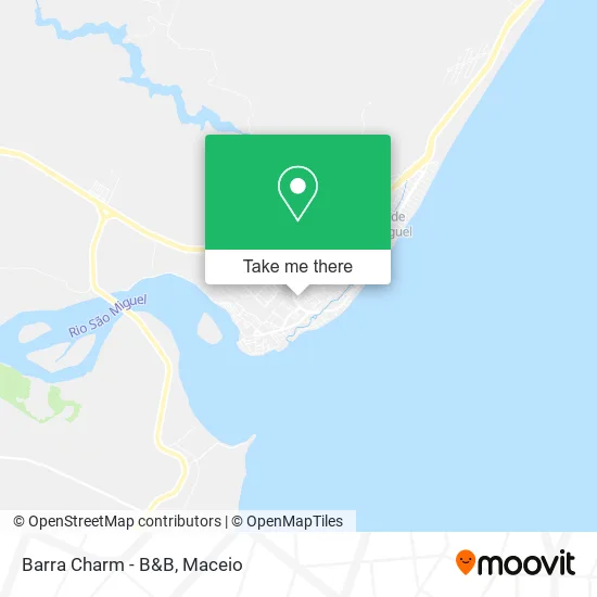 Barra Charm - B&B map
