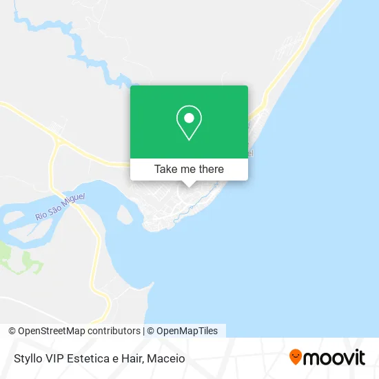 Styllo VIP Estetica e Hair map