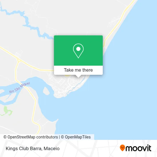 Kings Club Barra map