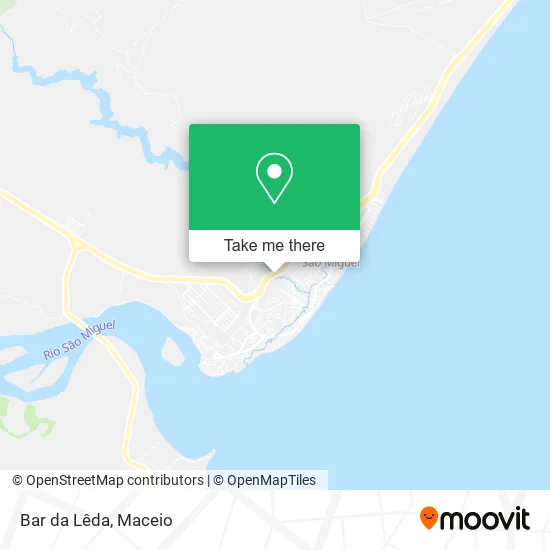 Bar da Lêda map