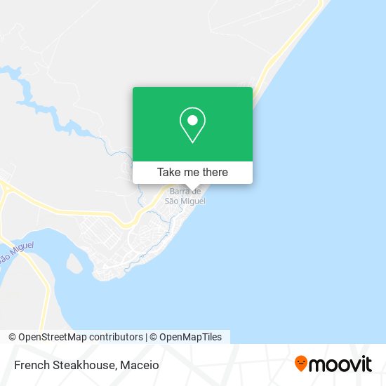 French Steakhouse map