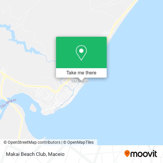 Makai Beach Club map