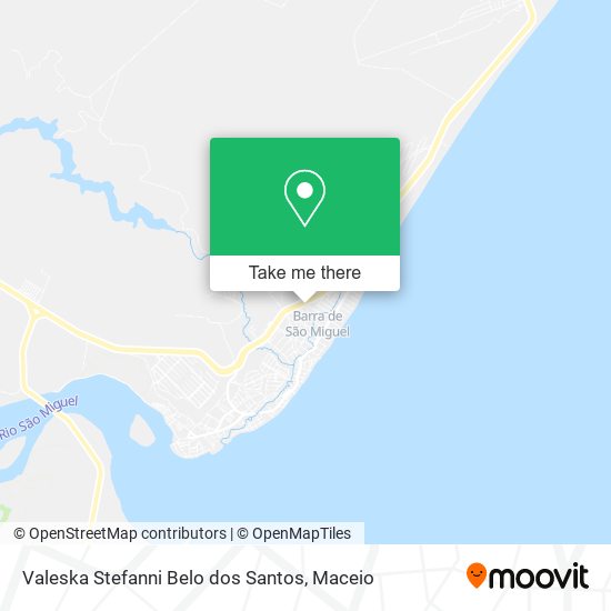 Valeska Stefanni Belo dos Santos map