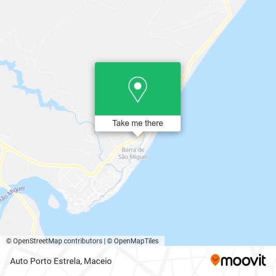 Auto Porto Estrela map