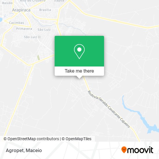 Agropet map