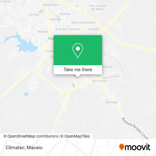 Climatec map