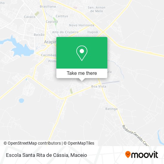 Escola Santa Rita de Cássia map