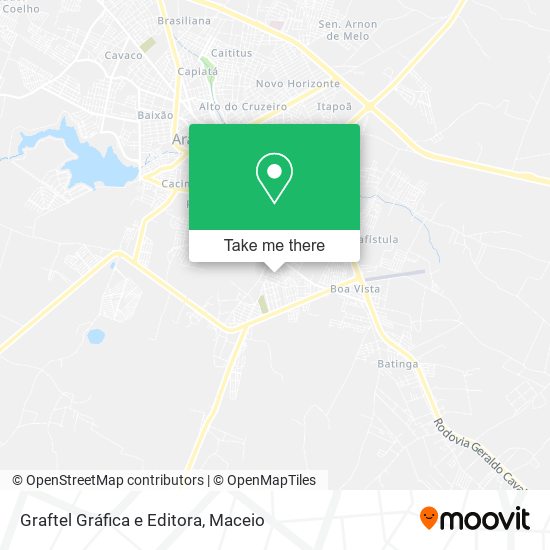 Graftel Gráfica e Editora map