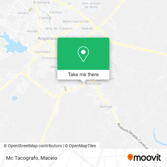 Mc Tacografo map