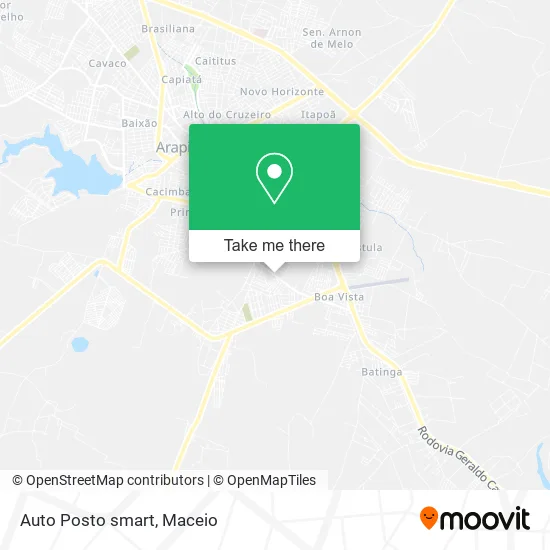 Auto Posto smart map