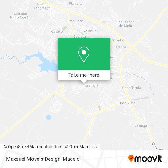 Maxsuel Moveis Design map