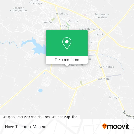 Nave Telecom map