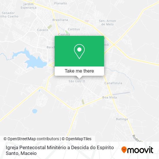 Igreja Pentecostal Minitério a Descida do Espírito Santo map