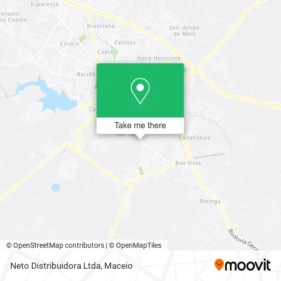 Neto Distribuidora Ltda map
