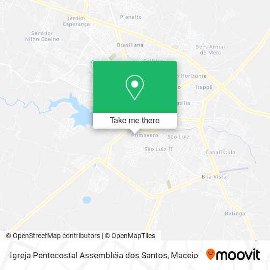 Igreja Pentecostal Assembléia dos Santos map